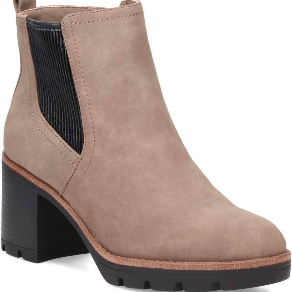 Naturalizer Madalynn Gore Water Repellent Ankle Booties with Block Heel